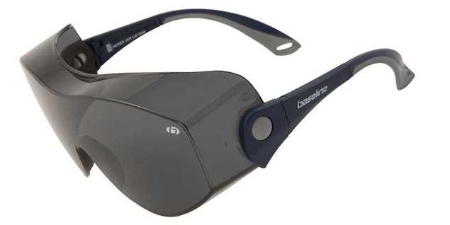 Picture of Baseline Overcoat Smoke Safety Glasses BL29S