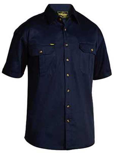 Picture of Bisley Cotton Drill Short Sleeve Shirt