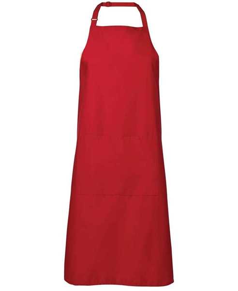 Picture of JB's Bib Apron with Pocket - Red