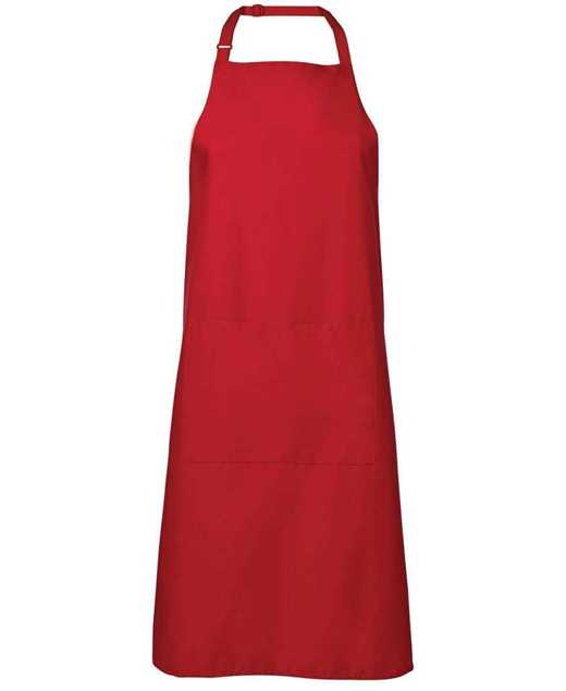 Picture of JB's Bib Apron with Pocket - Red