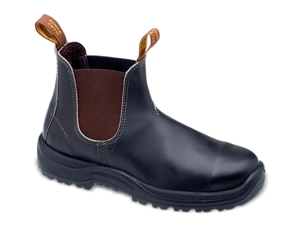 Picture of Blundstone Style 172 Elastic Sided Stout Brown Safety Boot