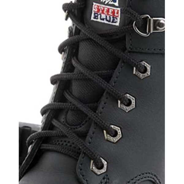 Picture of Steel Blue 140cm Nylon Boot Laces