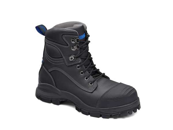 Picture of Blundstone Style 991 Lace Up Black Leather Safety Boot